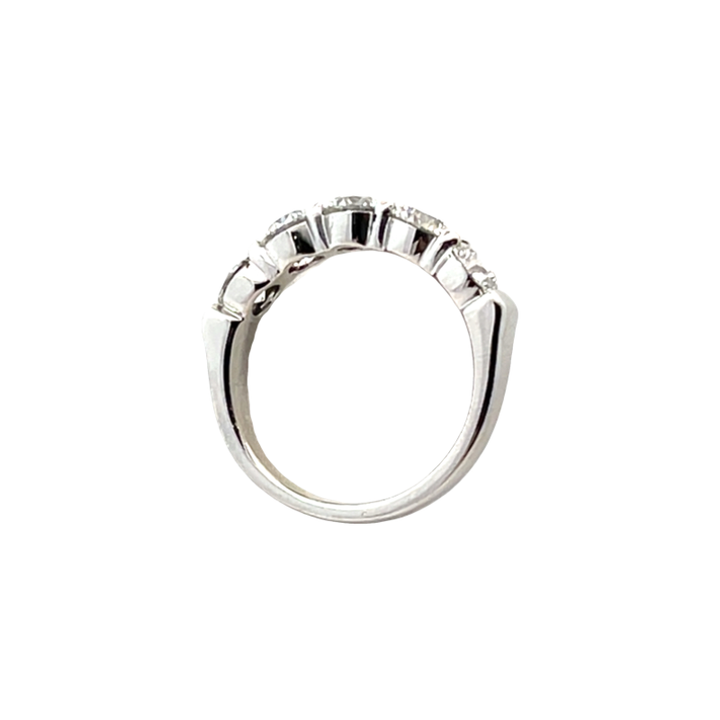 Round Diamond Band Platinum 1.91CTW
