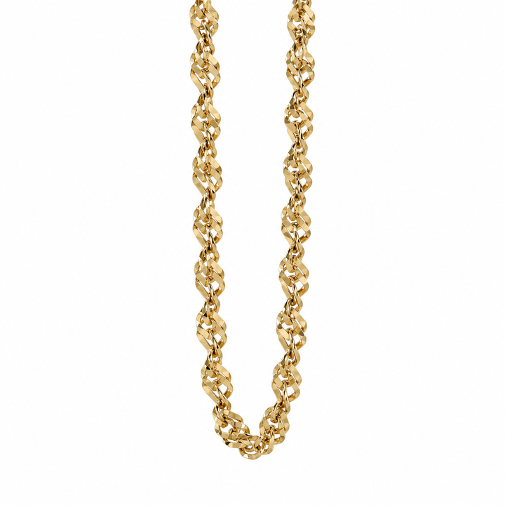 Loose Rope Chain 2.1MM 14K Yellow Gold 29"