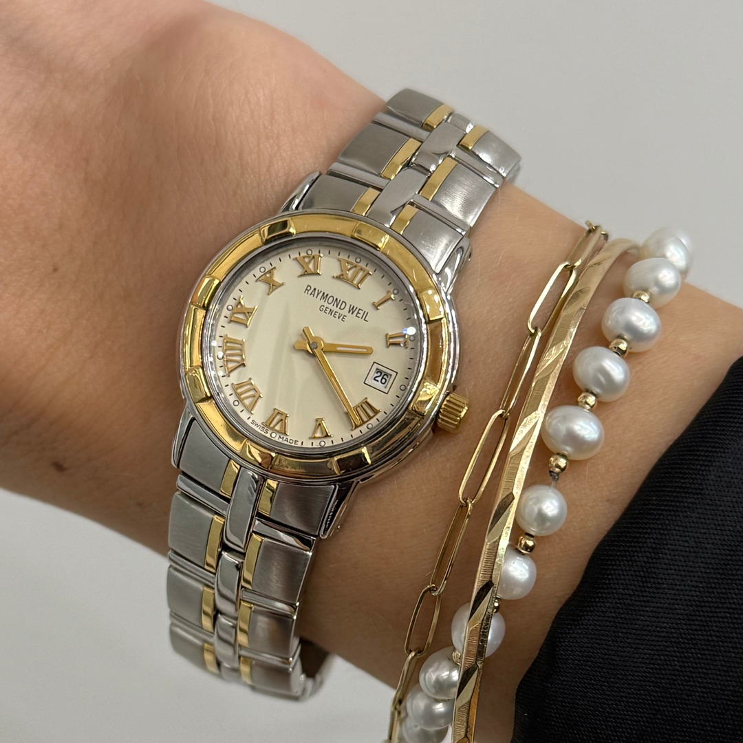 Raymond Weil Ladies Stainless Steel Two-Tone Watch Ref. 9440