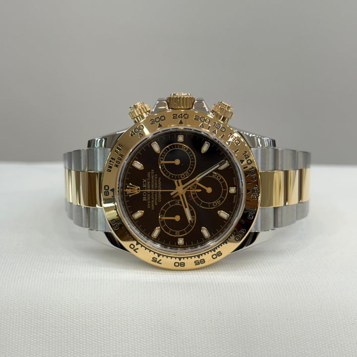 Rolex Cosmograph Daytona 116503 Black Dial 18k Steel