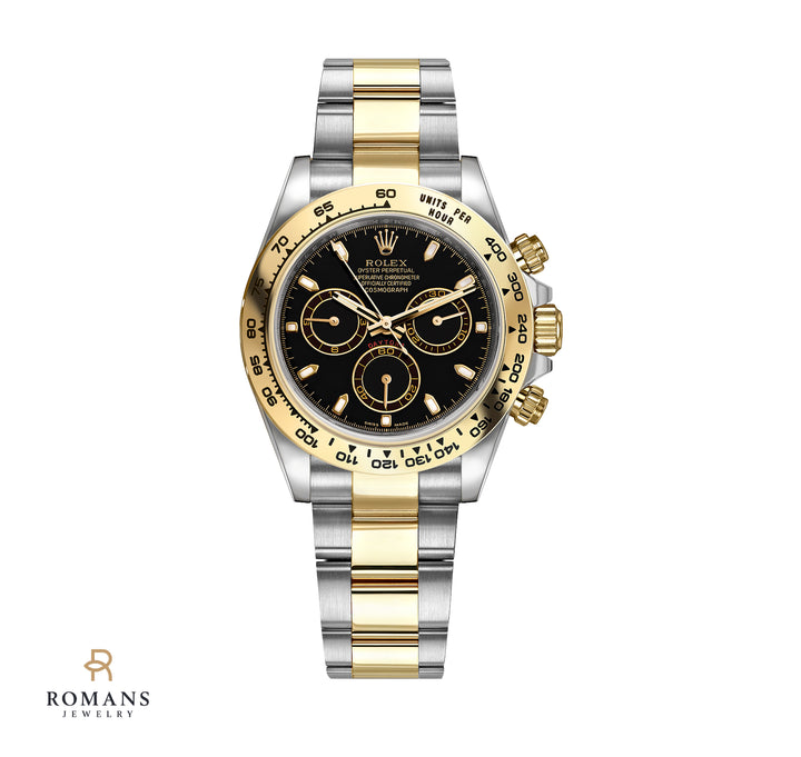 Rolex Cosmograph Daytona 116503 Black Dial 18k Steel
