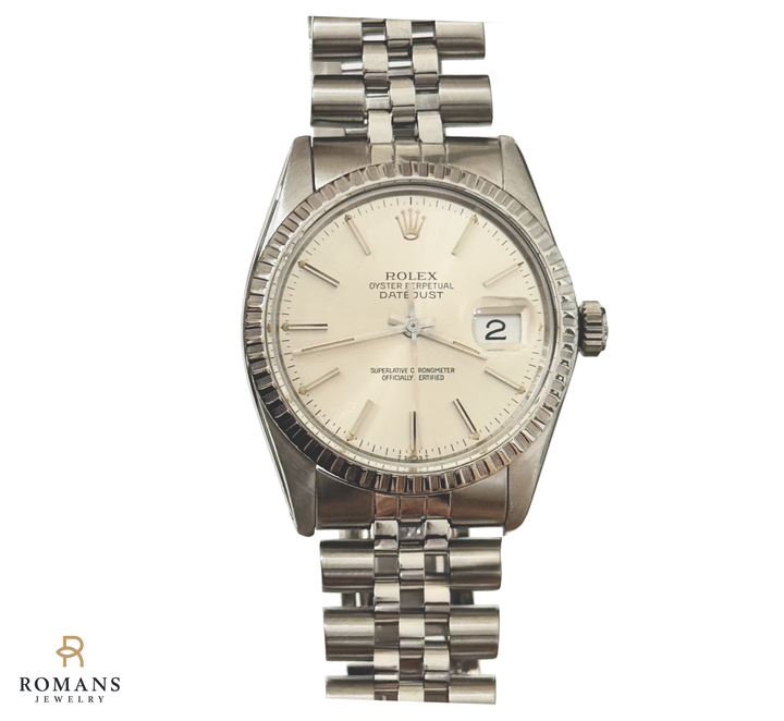 Rolex Datejust Watch 36MM 16030 Silver Dial