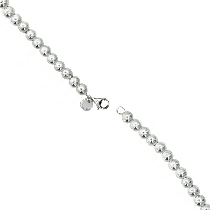 Tiffany & Co. Beaded Necklace Sterling Silver