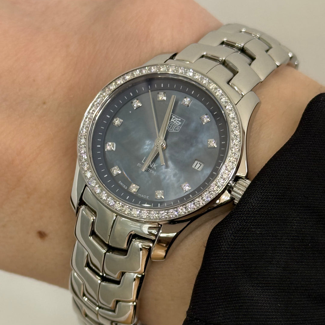 Tag Heuer Diamond Link Watch Stainless Steel