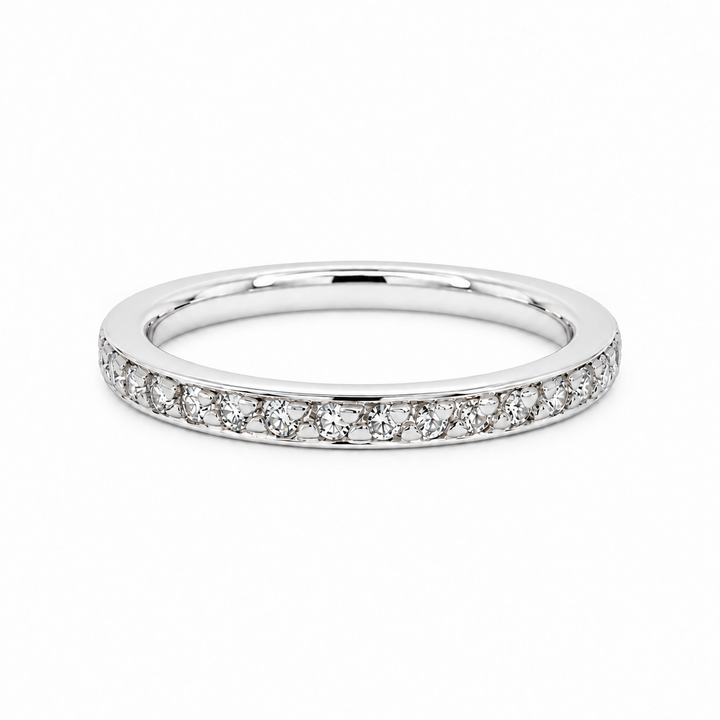 Vintage Diamond Eternity Band Platinum .38CT