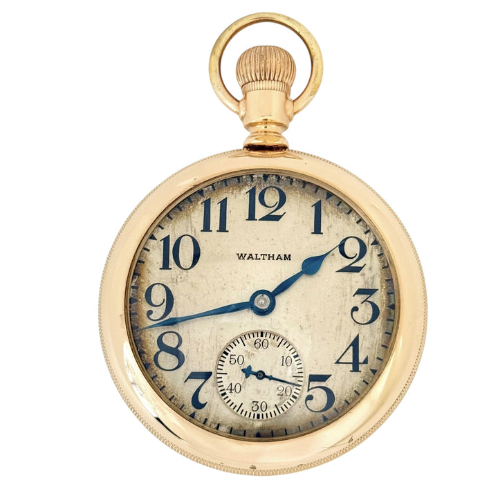 Waltham Pocket Watch 1036 Special 21 Jewel Gold Filled 18 Size Y-1910