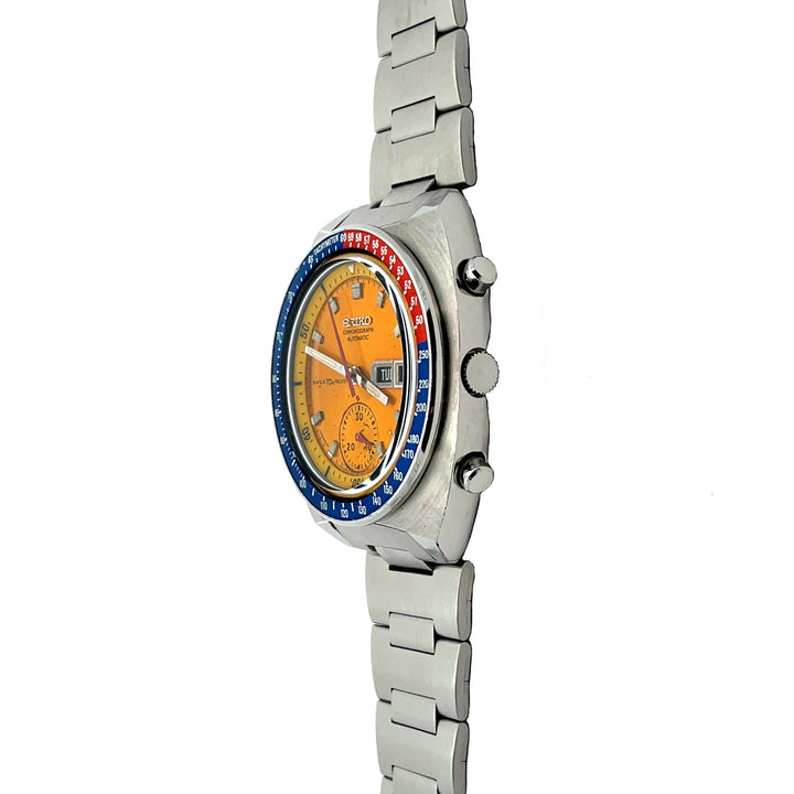 Seiko Vintage Pogue Pepsi Chronograph Watch