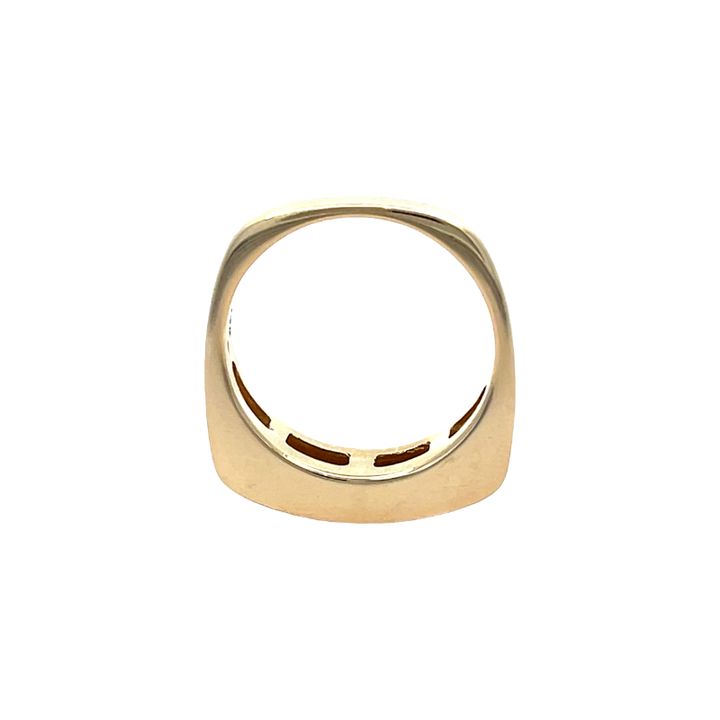 Diamond Channel Band 14K Yellow Gold .42CTW