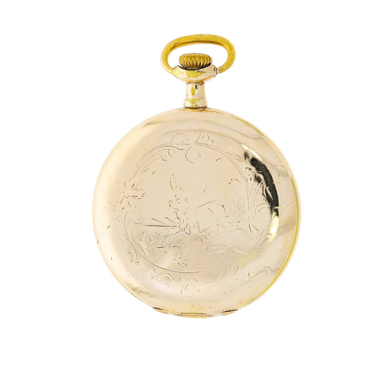 Burlington Special Hunting Case Pocket Watch 19 Jewels