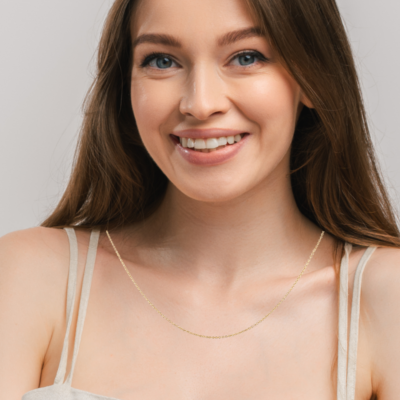 Tiffany & Co. Cable Chain 18K Yellow Gold