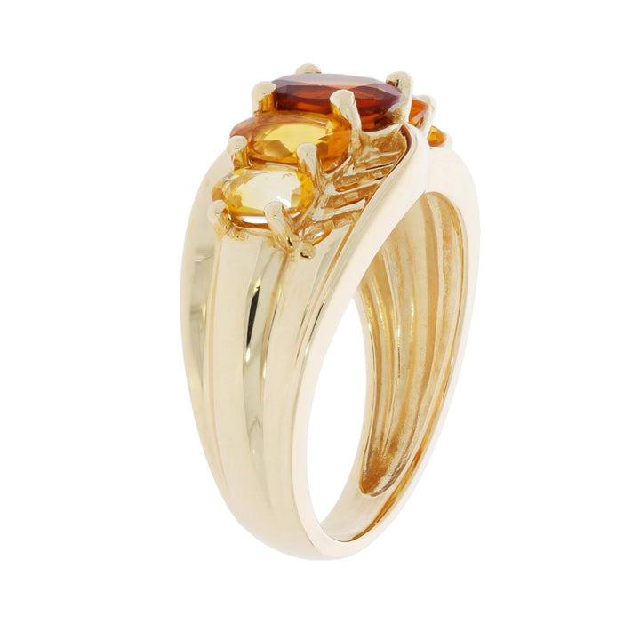 Citrine Ring 14K Yellow Gold 1.94 CTW