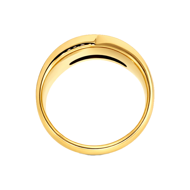 Channel-Set Diamond Band 14K Two-Tone 1.15CTW