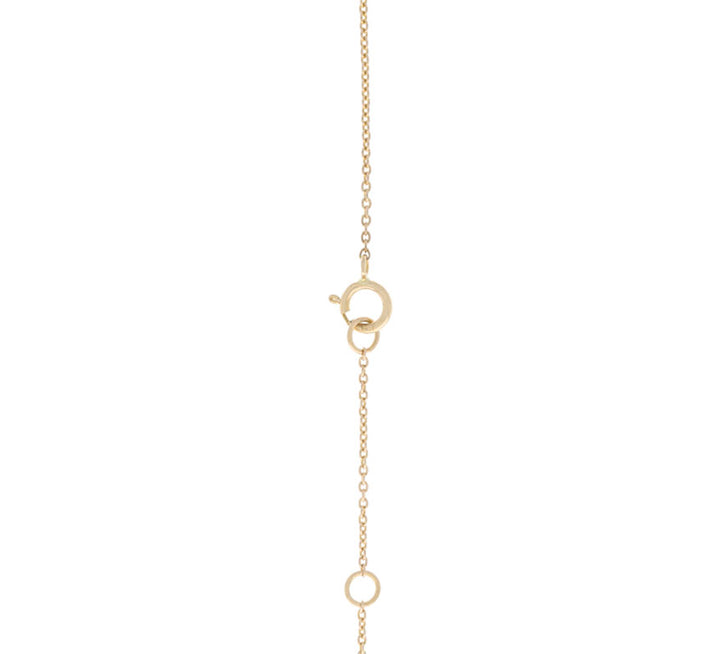 Raw Salt Pepper Diamond Halo Necklace 18K Two Tone .53CT