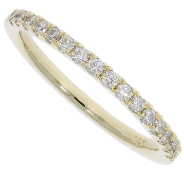 Diamond Band 14K Yellow Gold .25 CTW