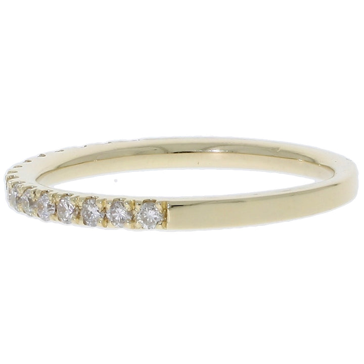 Diamond Band 14K Yellow Gold .25 CTW