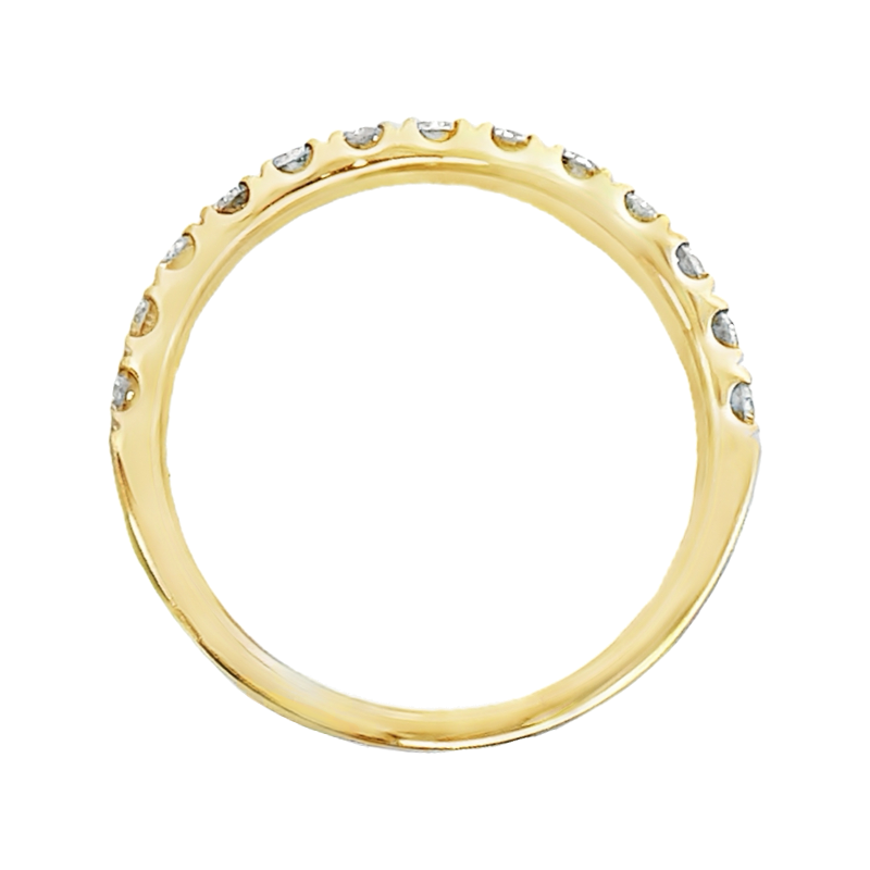 Diamond Band 0.65 CT 14K Yellow Gold