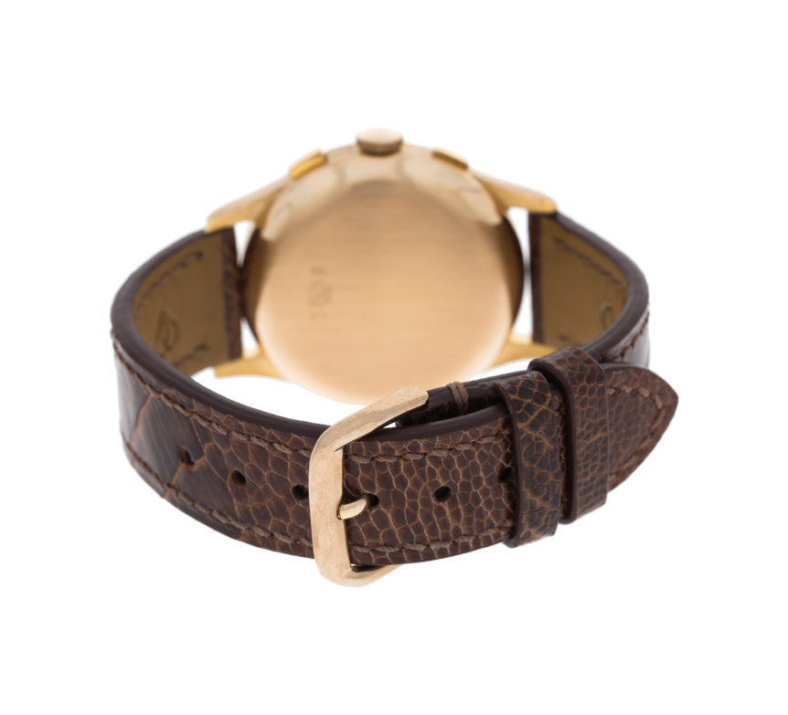 Exactus Chronograph Wristwatch Antimagnetic 18K Rose Gold