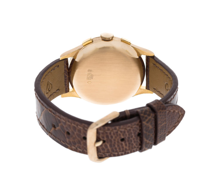 Exactus Chronograph Wristwatch Antimagnetic 18K Rose Gold