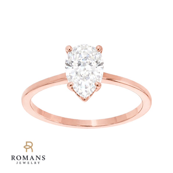 Covenant Hidden Halo Setting 14K Gold