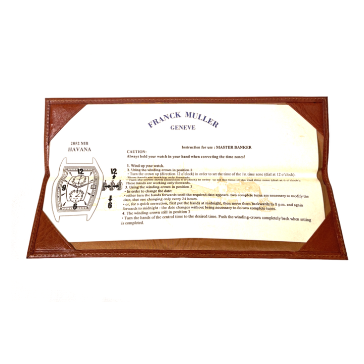 Franck Muller Master Banker Havana Ref. 5850 MB HV 18K Rose Gold No.62
