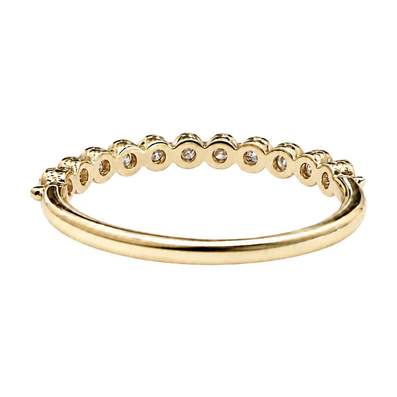 Shared Prong Diamond Band 0.80CTW 14K Yellow Gold