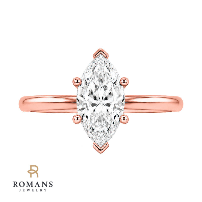 Verity Classic Bubble-Prong Engagement Solitaire Setting