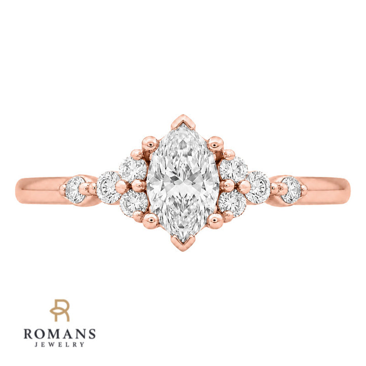Romalina Diamond Engagement Ring Setting