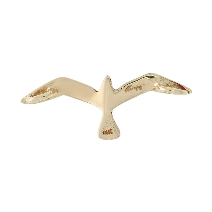 Bird Pendant 14K Yellow Gold