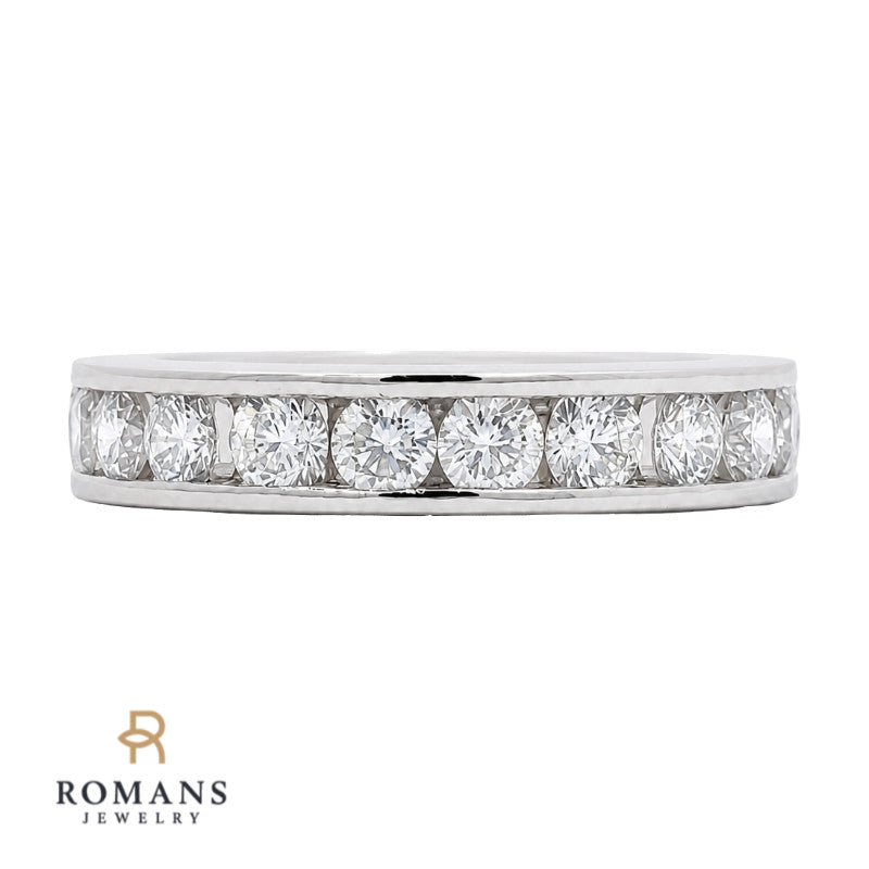 Diamond Eternity Band Platinum 2CTW