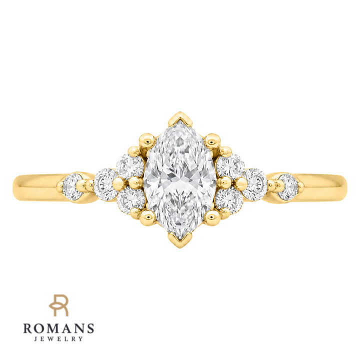 Romalina Diamond Engagement Ring Setting
