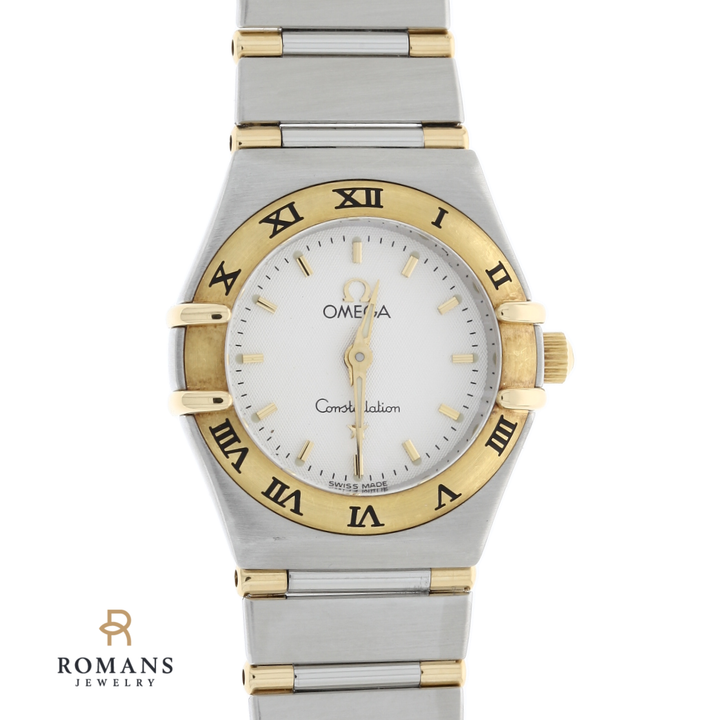 Omega Constellation 18K Stainless Steel Sapphire Crystal