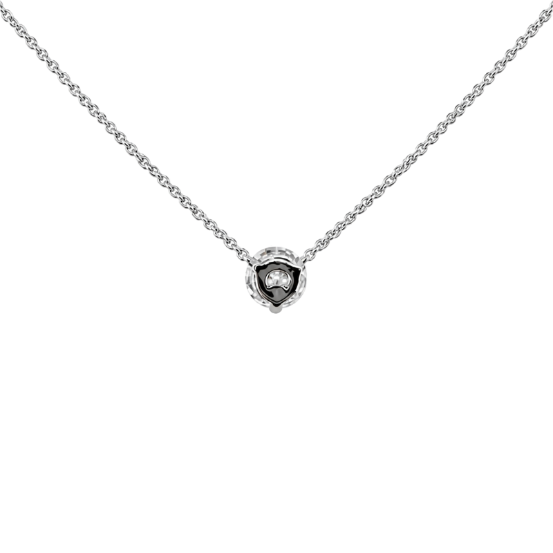 Diamond Floating Necklace 0.25CT 14K White Gold