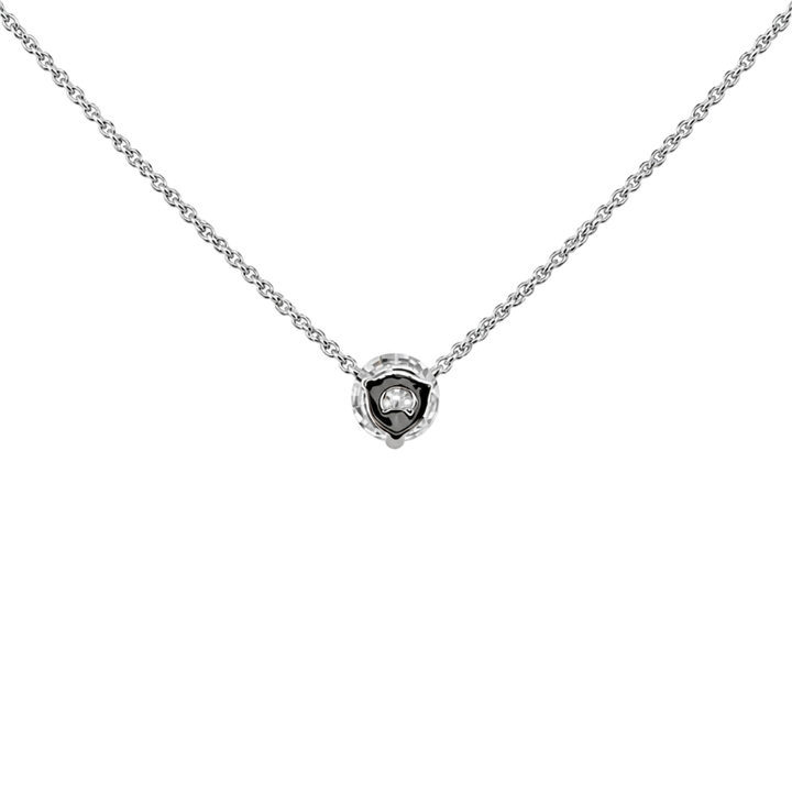 Diamond Floating Necklace 0.25CT 14K White Gold