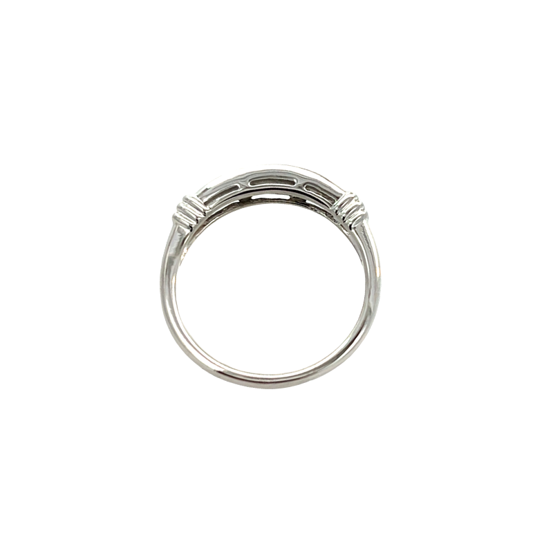 Diamond Baguette Band Platinum .39CTW