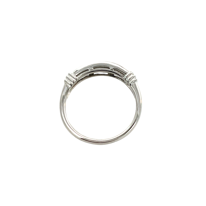 Diamond Baguette Band Platinum .39CTW
