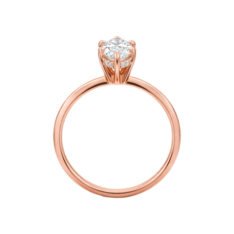 Covenant Hidden Halo Setting 14K Gold