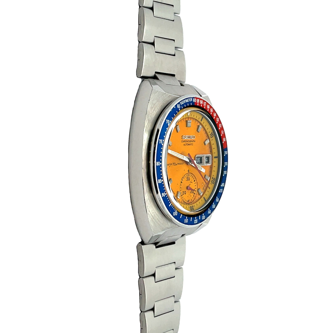 Seiko Vintage Pogue Pepsi Chronograph Watch