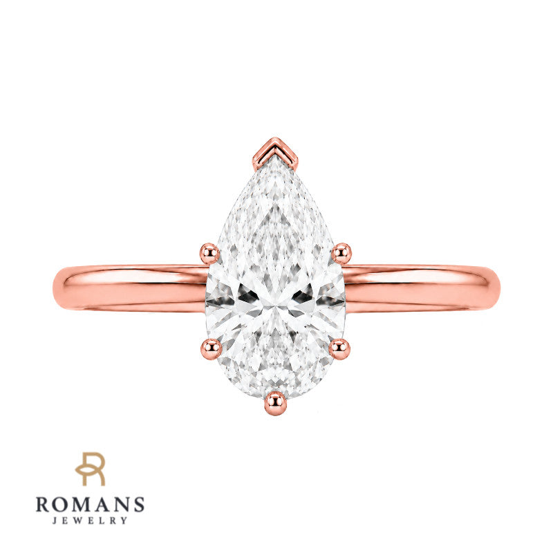 Verity Classic Bubble-Prong Engagement Solitaire Setting