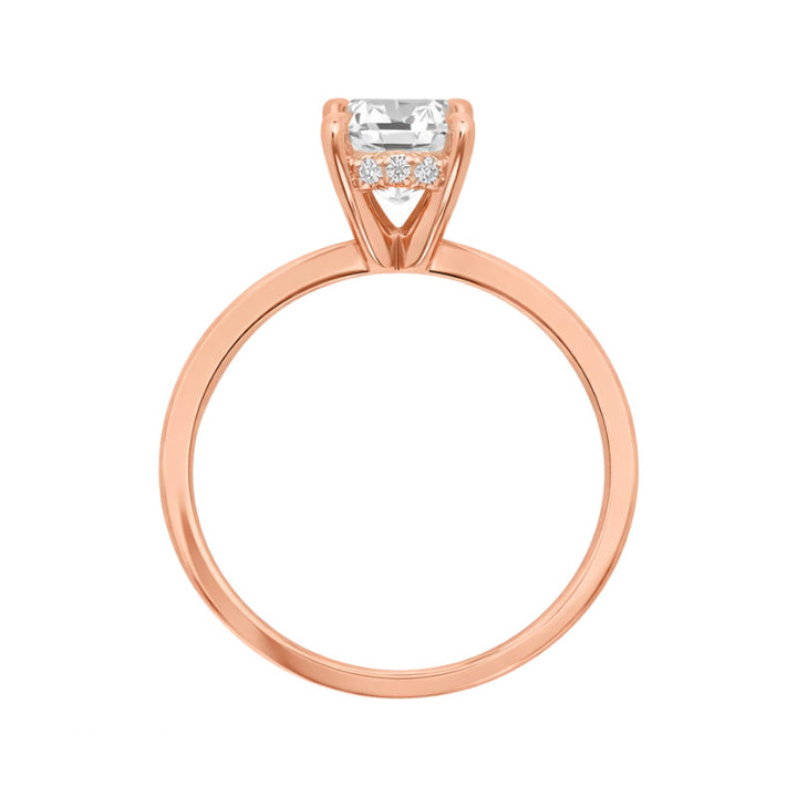 Covenant Hidden Halo Setting 14K Gold