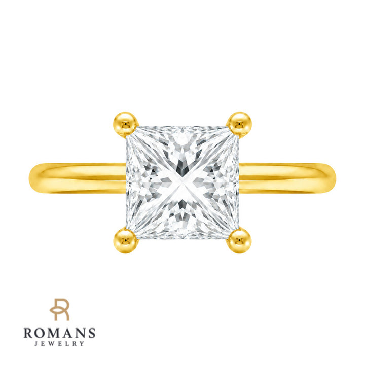 Verity Classic Bubble-Prong Engagement Solitaire Setting