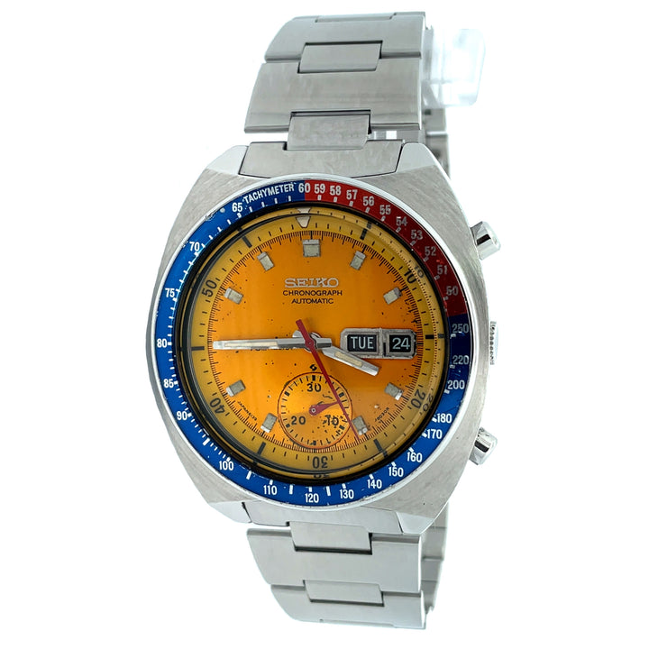 Seiko Vintage Pogue Pepsi Chronograph Watch