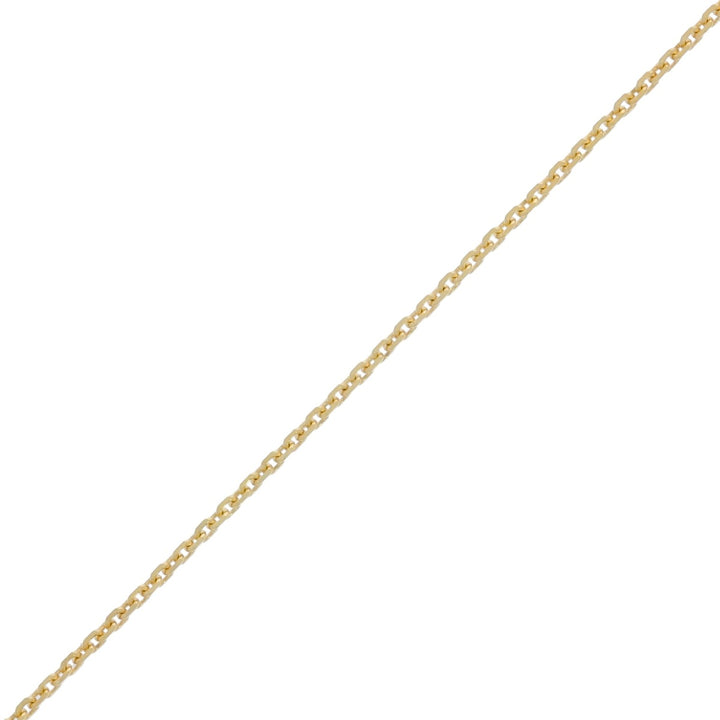 Baroque Floating Pearl Necklace 14K Yellow Gold