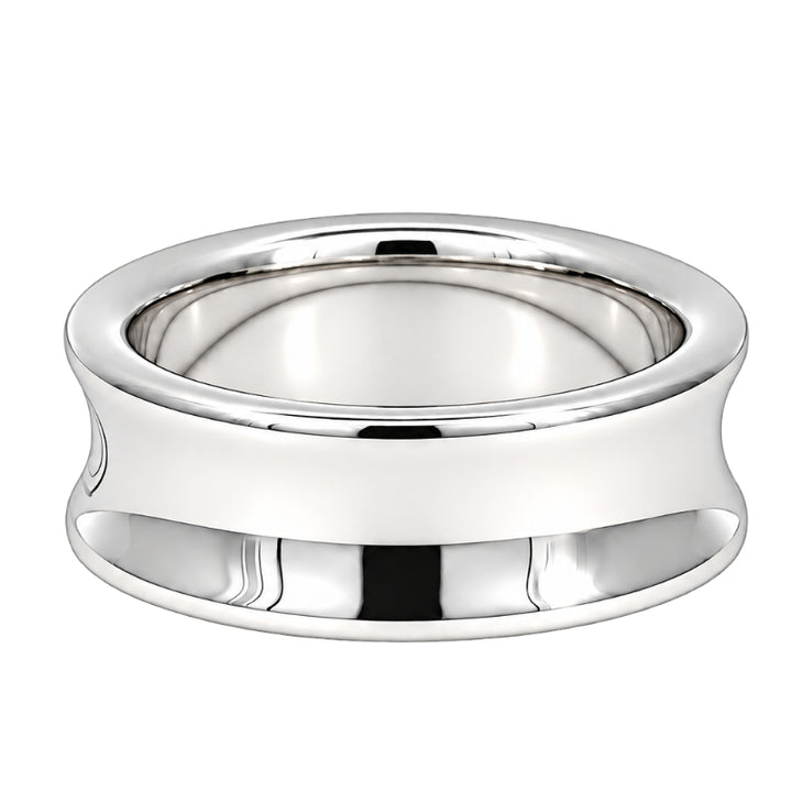 Tiffany &amp; Co. Concave Band Sterling Silver 7MM