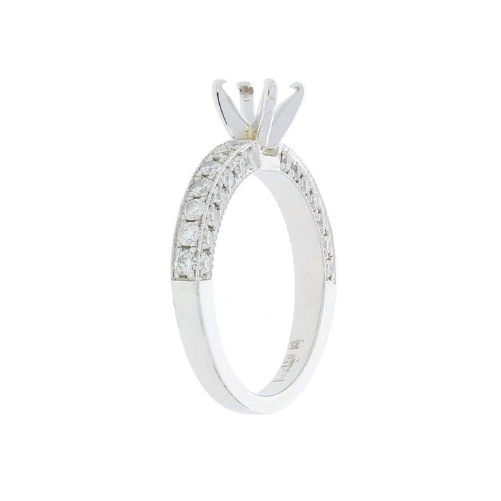 Diamond Engagement Setting Platinum