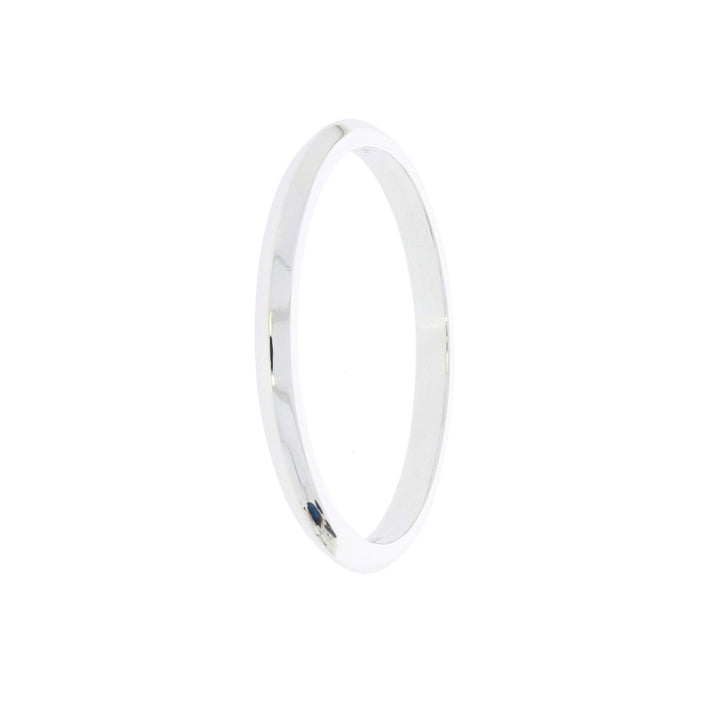 Knife Edge Band Platinum 2MM
