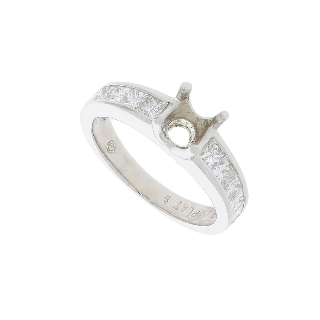 Diamond Setting Platinum 1 CTW