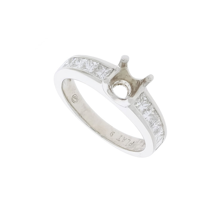 Diamond Setting Platinum 1 CTW