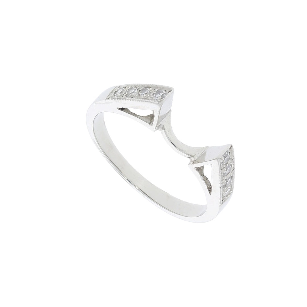 Diamond Setting Platinum .20 CTW