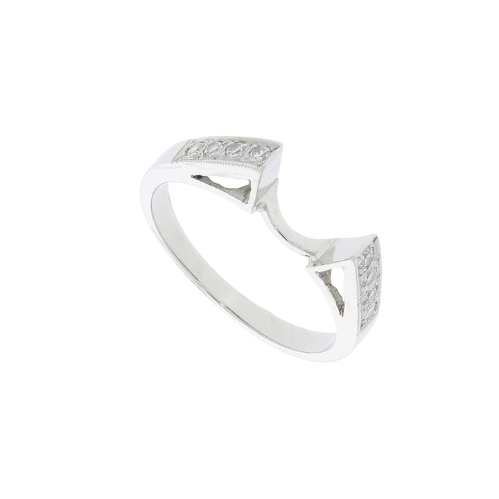 Diamond Setting Platinum .20 CTW