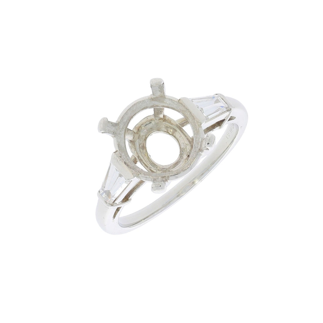 Diamond 4-Prong Setting Platinum .60 CTW